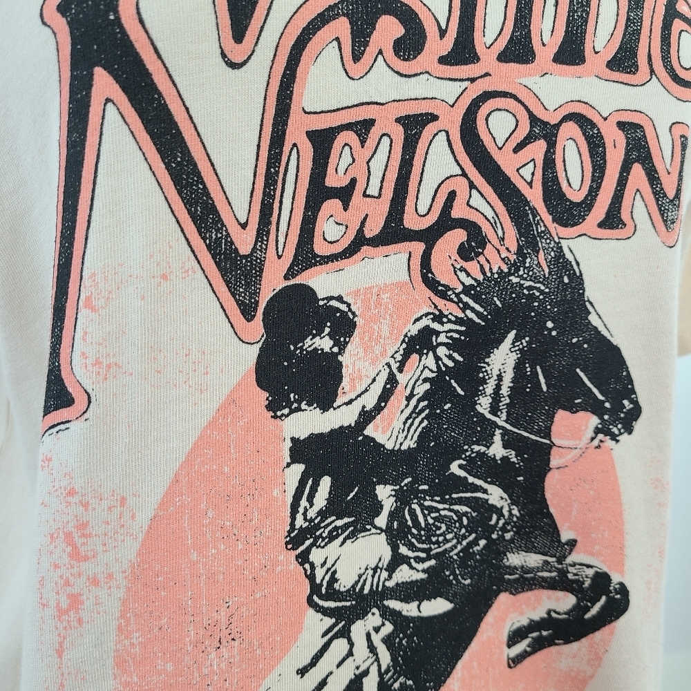 Daydreamer Women's Willie Nelson Route 66 Weekend Tee size medium NEW NWT - Picture 4 of 6